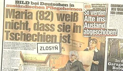 Titular prensa alemana sobre traslado ancianos a otros países