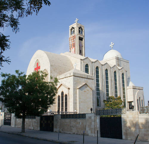 Iglesia copta en Amman