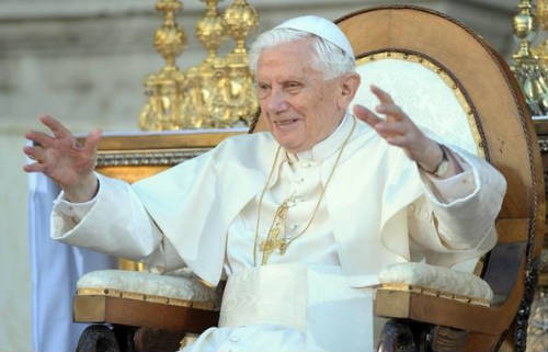 El Papa en una misa en Loreto en 2012
