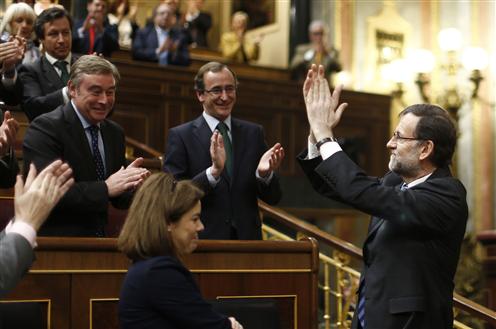 Mariano Rajoy e el debate del estado de la nación 2013