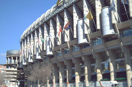 Fachada del Estadio Bernabéu