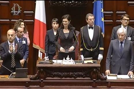laura Boldrini presidenta diputados Italia 2013