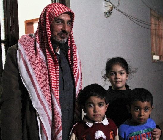 Un libanés hospeda familias sirias