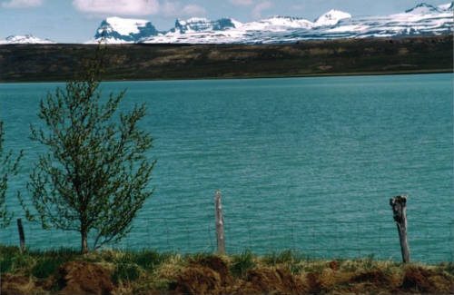 Lagarfljot, un glaciar en Islandia