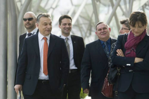 Primer ministro Orban en visita en España