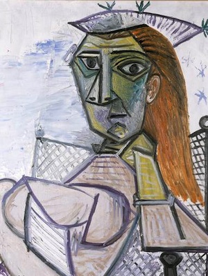 Mujer en el sillón de Pablo Picasso