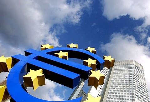 El euro frente a la sede del BCE