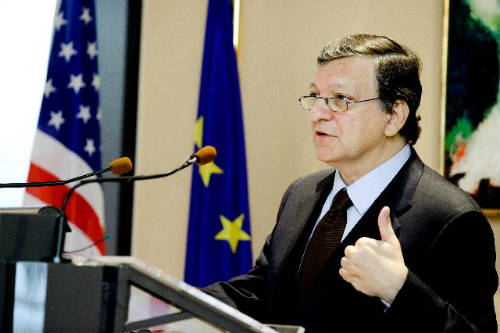 Barroso en un discurso