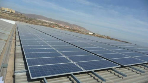 Central fotovoltaica en Almería 