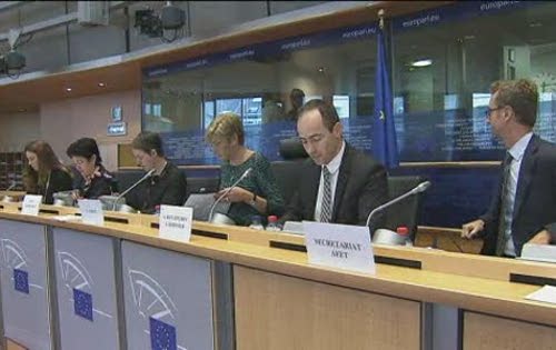 Miembros del Parlamento Europeo presentan a los nominados
