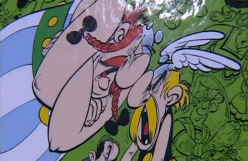 Asterix y Obélix en portada libro