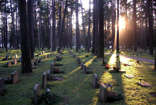Cementerio del bosque en Estocolmo