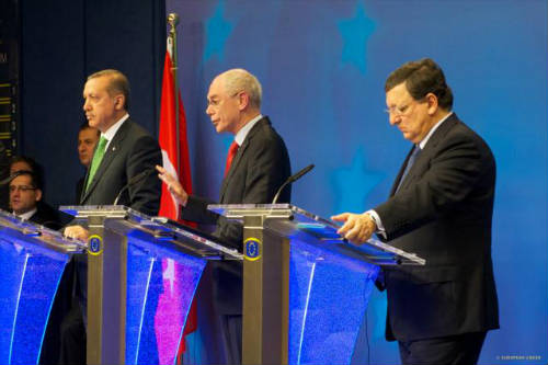 Erdogan-Van Rompuy-Barroso