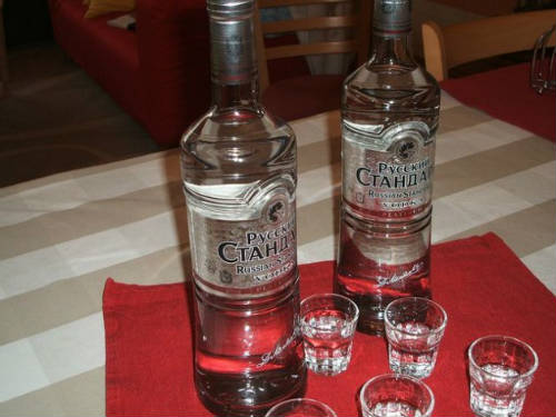 Botellas vodka
