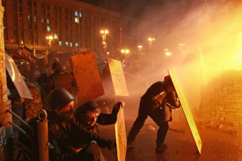Violencia en Kiev