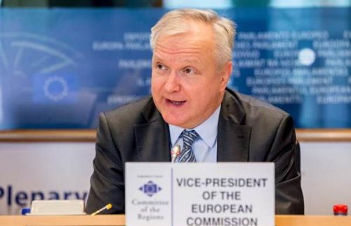 Olli Rehn, vicepresidente de la Comisión Europea