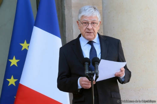 Anuncio del nuevo gobierno francés