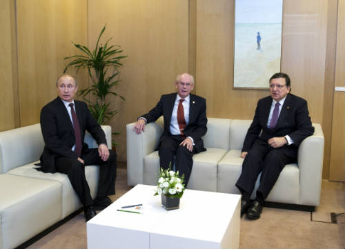 Barroso-VanRompuy-Putin