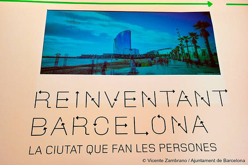 Reinventando Barcelona cartel
