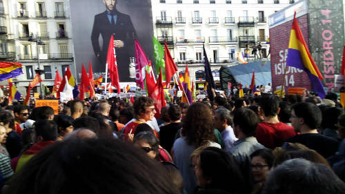 Manifestaciones Puerta del Sol