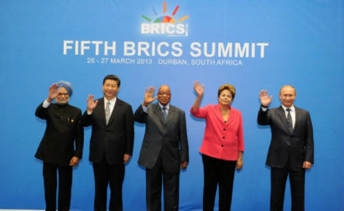 Quinta cumbre BRICS en Sudáfrica 2013