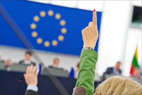 Votaciones en el PE