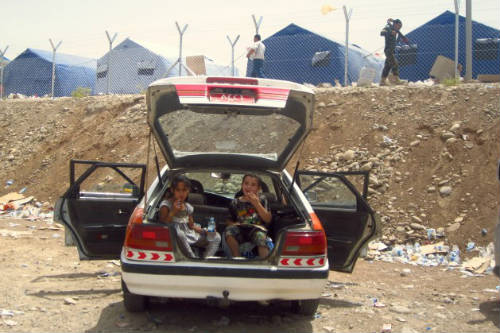 Refugiados iraquíes en Khazar