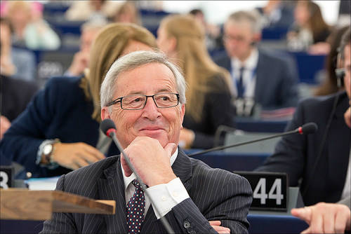 Juncker en el Parlamento Europeo