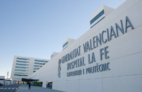 Edificio del hospital de La Fe de Valencia