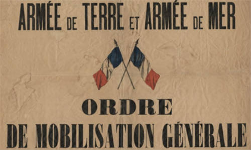 Movilización general en Francia IGM