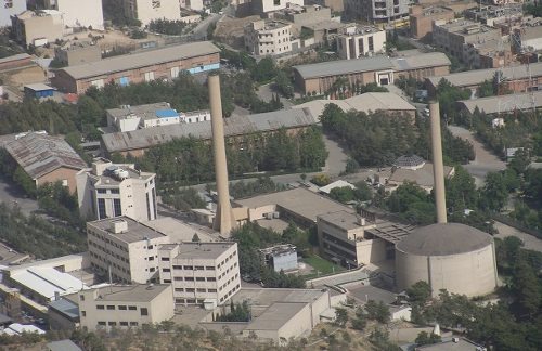 Reactor nuclear en Teherán