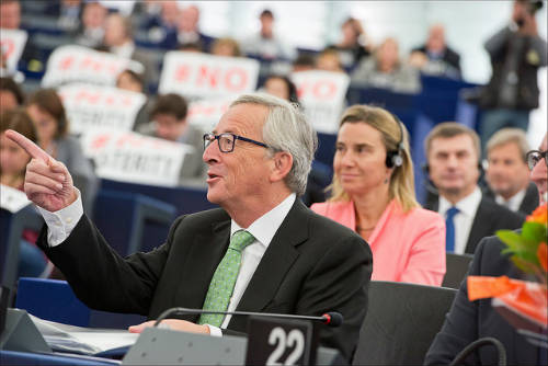 Juncker en Parlamento Europeo