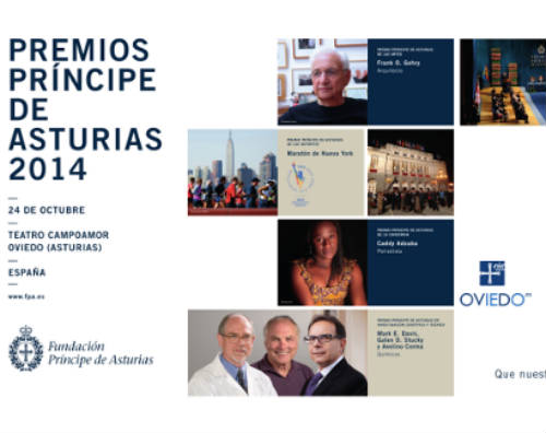 Programa actos Premio Príncipe de Asturias 2014