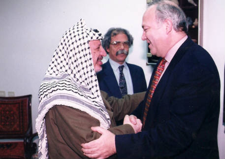Arafat y Moratinos