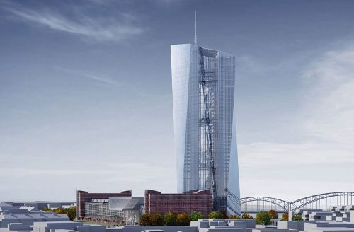 Nueva sede del BCE en Frankfurt