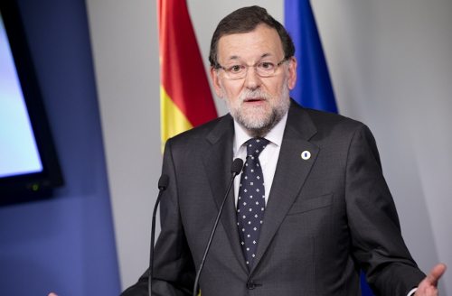 Rajoy en la rueda de prensa