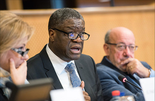 Denis Mukwege en el PE, 