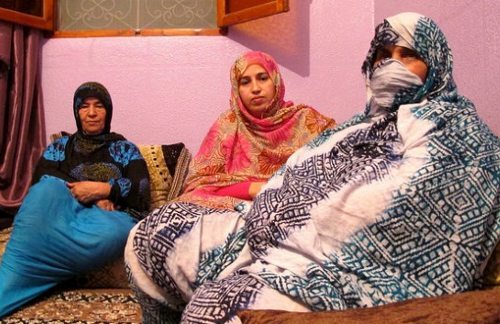 Tres mujeres saharauis