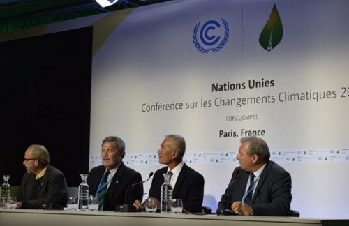 Los primeros ministros hablan en la COP21